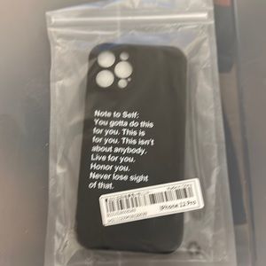 Letter graphic iPhone case